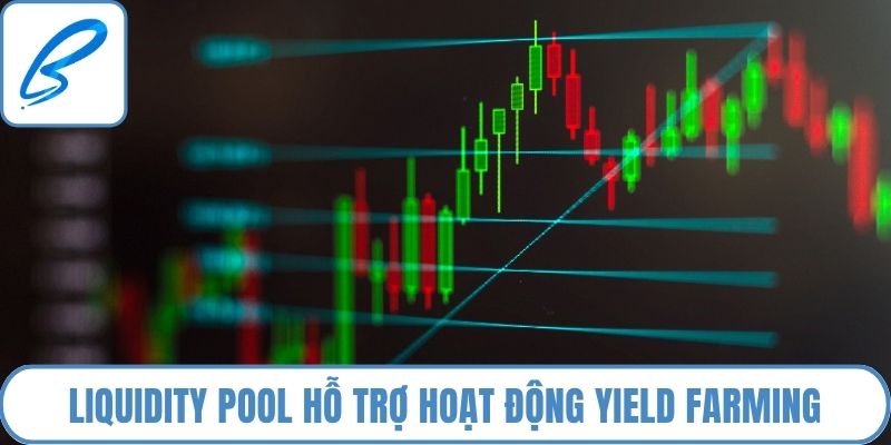 Liquidity pool hỗ trợ hoạt động yield farming